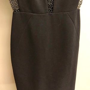 Intricate-Detail | Black Cocktail Dress | Size S
